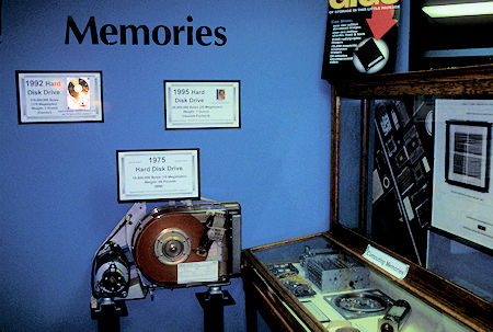 Hard disk drive, American Computer Museum, Bozeman, Montana