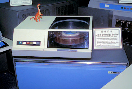 IBM 1311 Disk Storage Drive, American Computer Museum, Bozeman, Montana