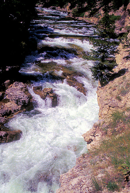 Boulder River above the falls