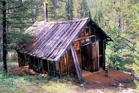 Ice House Coolidge Ghost Town, Montana - 1997