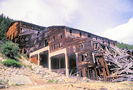 Mill after lower portion had been demolished - 1997