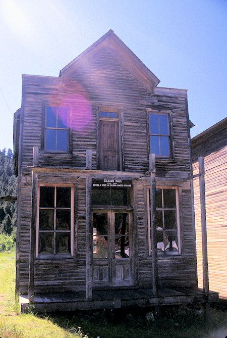 Gilliam Hall, Elkhorn, Montana Ghost Town - 1997