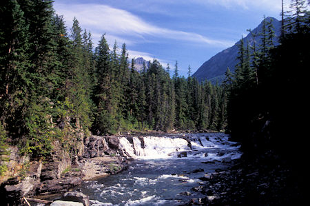 McDonald Creek near start of Going To Sun Highway, Glacier National Park