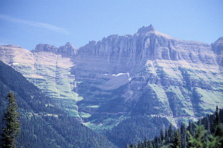 Ragged Peak, Garden Wall, Going To Sun Highway, Glacier National Park