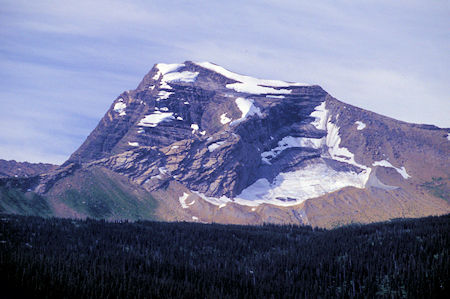 Heavens Peak 8987', Going To Sun Highway, Glacier National Park