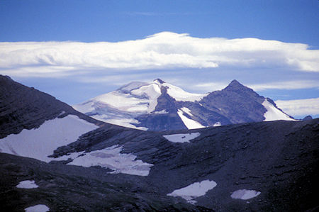 Sperry Peak & Glacier from Hidden Lake Overlook, Logan Pass area, Glacier National Park