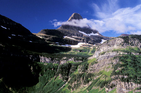 Reynolds Mtn from Going To Sun Highway, Glacier National Park