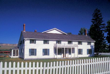 Ranch House, Grant-Kohrs Ranch, Deerlodge, Montana