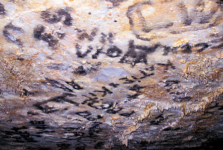 Early explorers left their mark in Lahmen Caves, Great Gasin National Park