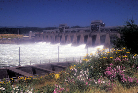 Bonneville Dam, Columbia River, Oregon-Washington