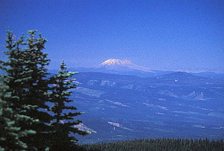 Mt. St. Helens from Lookout Mountain near Mt. Hood, Oregon