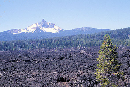 Mt. Washington from Windy Point on McKenzie Highway near Sisters, Oregon