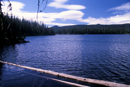 Olallie Lake from trail around lake, north edge Mt. Jefferson Wilderness, Oregon