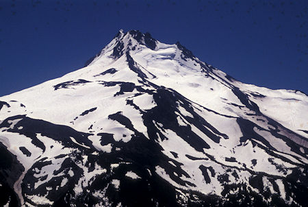 Mt. Jefferson from Jefferson Park ridge north side of  Mt. Jefferson Wilderness, Oregon
