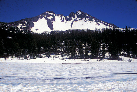 BrokenTop Mountain from Green Lakes, Three Sisters Wilderness