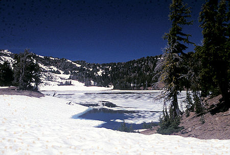 Green Lake in Three Sisters Wilderness