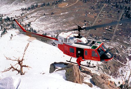 Helicopter at Wheeler Ridge plane crash