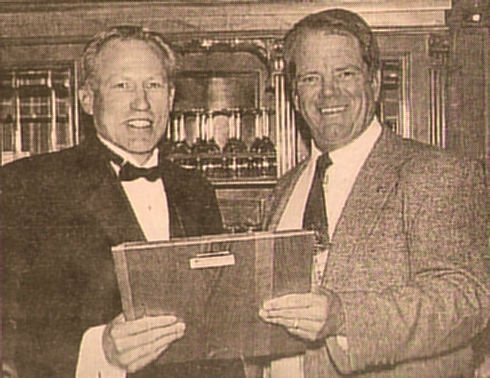 1999 Rescue Member of the Year Dean Rosnau (left) and Dan Paranick