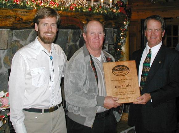 Don Little - Distinguished Service Award - photo by Jim Gilbreath