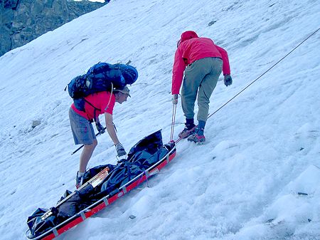 Recovery on Mt. Ritter - Dave Michalski Photo