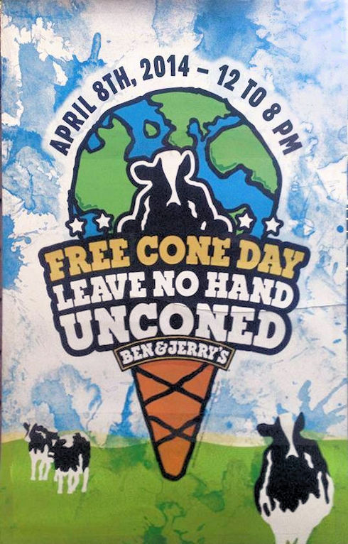 Ben & Jerry's Free Cone Day Fund Raiser