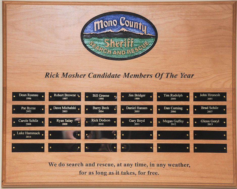 Rick Mosher Candidate Members Of The Year