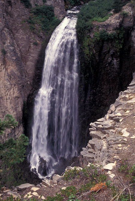 Clear Creek Falls, east of Dog Lake on U.S. 12 east of White Pass, Washington