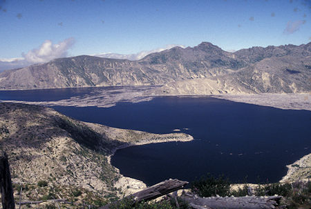 Spirit Lake from Donnybrook viewpoint on Windy Ridge road, Mount St. Helens National Volcanic Monument, Washington