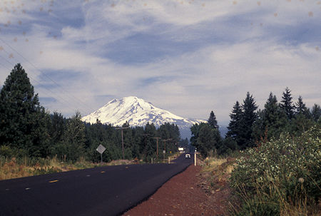 Mt. Adams from Route 141 south of Trout Lake, Washington