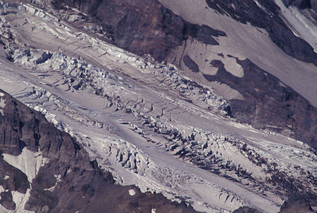 Winthrop glacier from Dege Peak 7000' near Sunrise Visitor Center, Mt. Rainier National Park