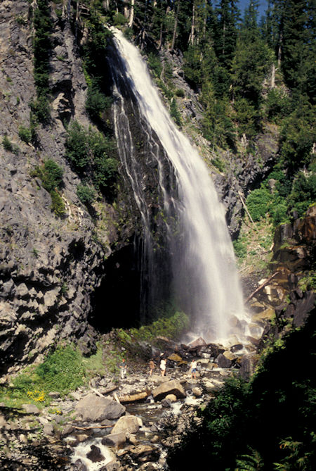 Narada Falls 168', Mt. Rainier National Park