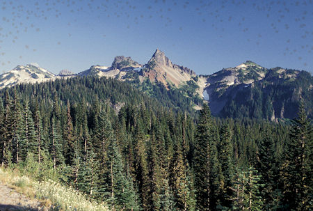 Tatoosh Range, Pinnacle Peak south of Paradise Visitor Center, Mt. Rainier National Park