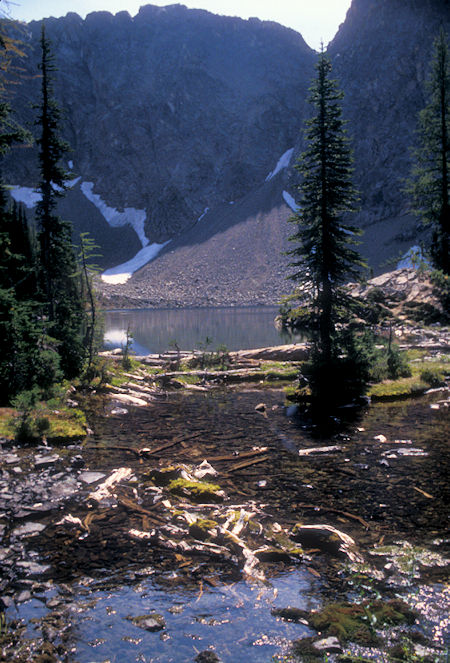 Blue Lake outlet, North Cascades Highway