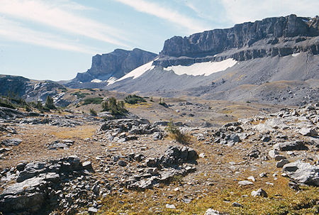 'The Wall' on the way to Hurricane Pass - Grand Teton National Park 1977