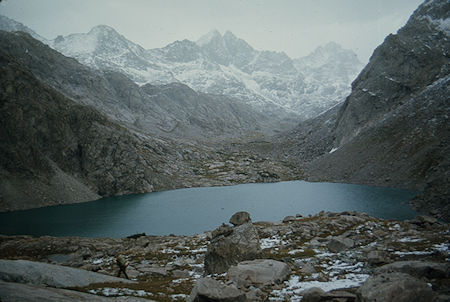 Peak Lake - looking north - Wind River Range 1977