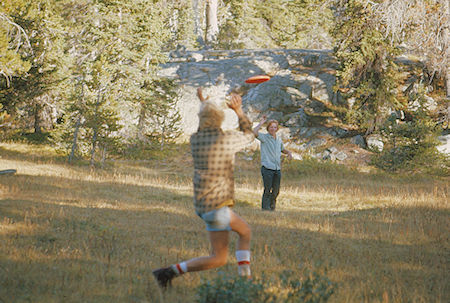 Randy Stevenson and Frank Nickolas, the Frizbee Kids - Wind River Range 1977