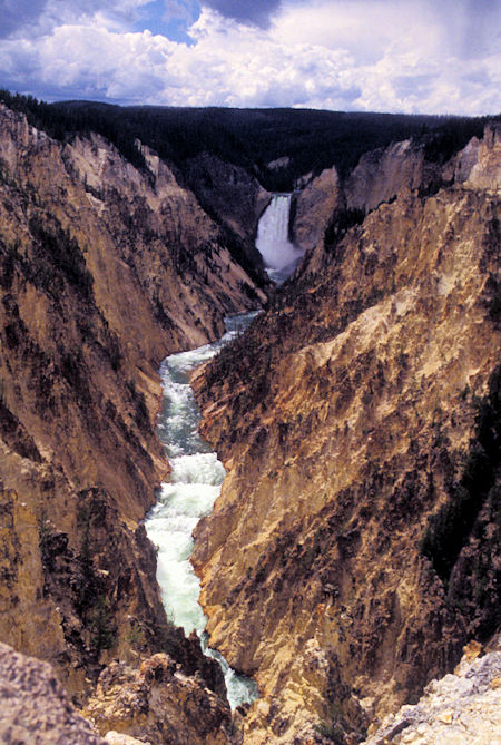 Yellowstone Canyon, Lower Falls from Artist Point