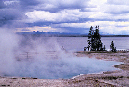 Black Pool, Yellowstone Lake, West Thumb area, Yellowstone National Park