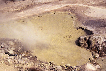 Sulphur Caldron, Mud Volcano area, Yellowstone National Park