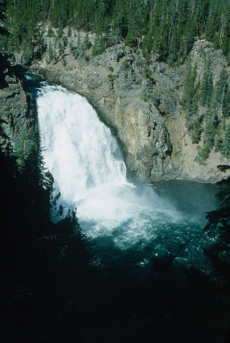 Upper Yellowstone Falls - Yellowstone National Park 1977